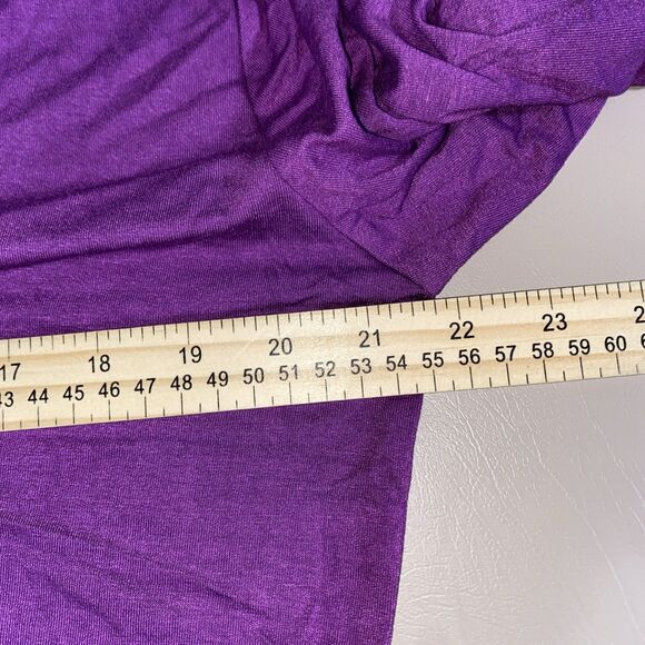 Agnes & Dora Welt Pocket Cardigan Size L Amethyst - Picture 5 of 6